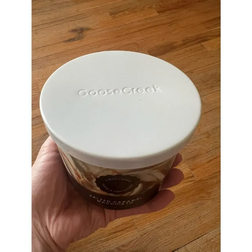 Goose Creek Salted Caramel Macchiato 3-Wick Candle 14.5 oz